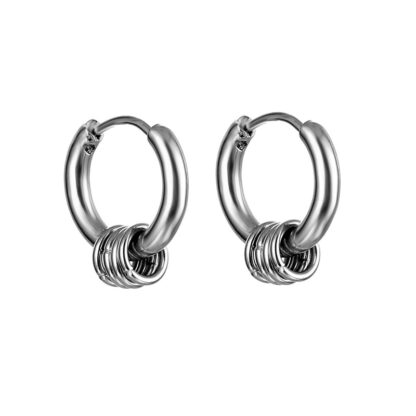 Retro Hoop Earrings - Image 3