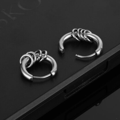 Retro Hoop Earrings - Image 6