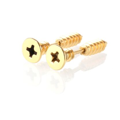 Nail Screw Stud Earring - Image 3