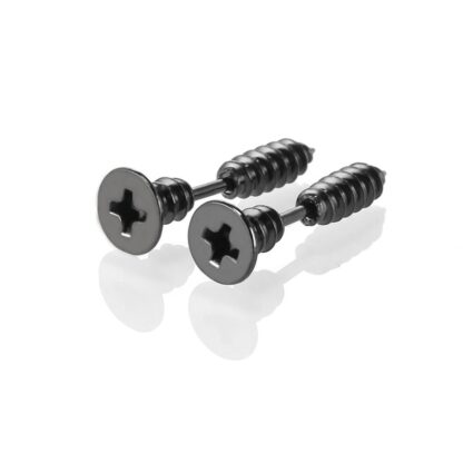 Nail Screw Stud Earring - Image 5