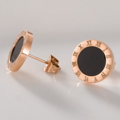 Roman Numeral Earrings - Image 4