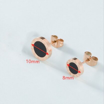 Roman Numeral Earrings - Image 5