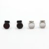 Dumbbell Stud Earrings - Image 4