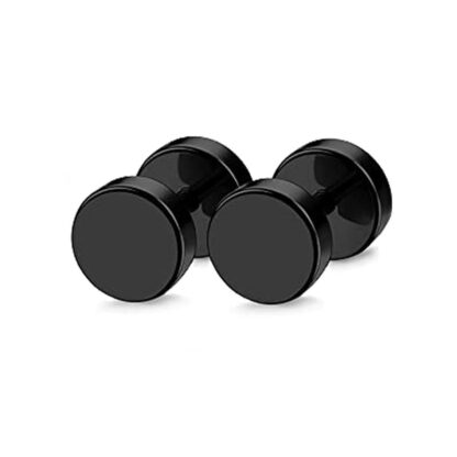 Dumbbell Stud Earrings - Image 5