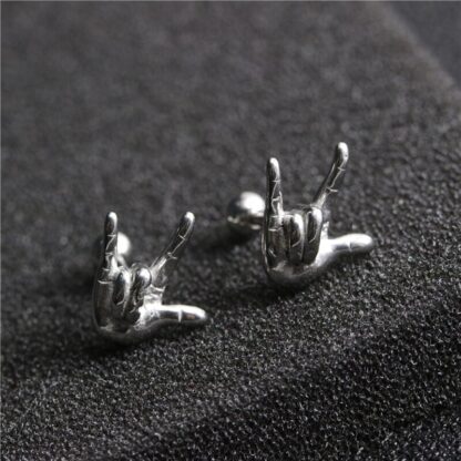 Hand Figure Earrings - Image 4