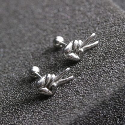 Hand Figure Earrings - Image 5