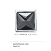 Square Stud Earrings - Image 5