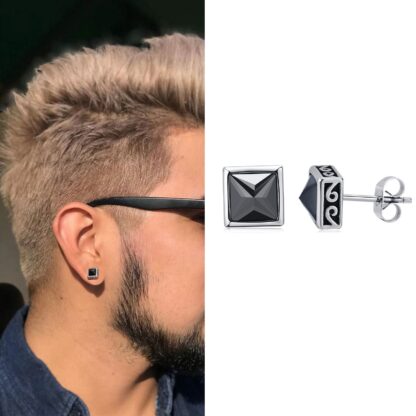 Square Stud Earrings