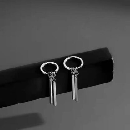 Long Bar Earrings - Image 4