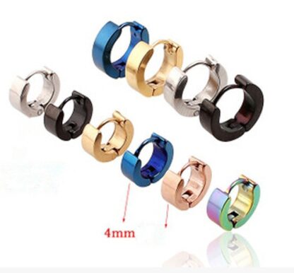 Classic Huggie Earrings - Image 2