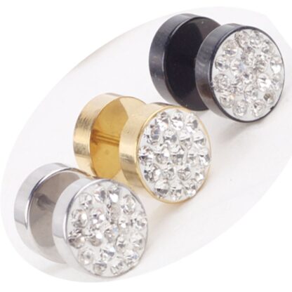 Sparkling Stud Earrings - Image 2