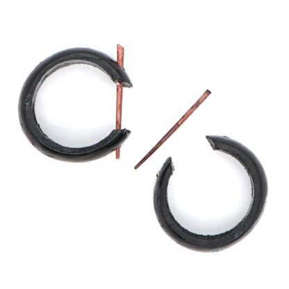 Wooden Loop Earrings