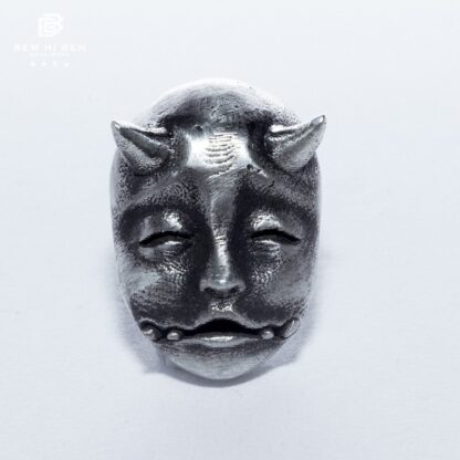 Demon Skull Stud Earrings - Image 2