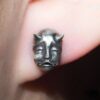 Demon Skull Stud Earrings - Image 5