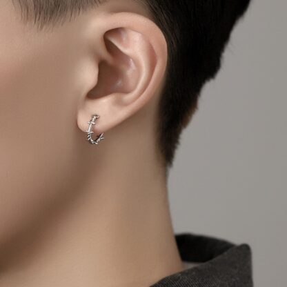 Thorns Hoop Earrings - Image 4