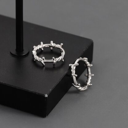 Thorns Hoop Earrings - Image 5