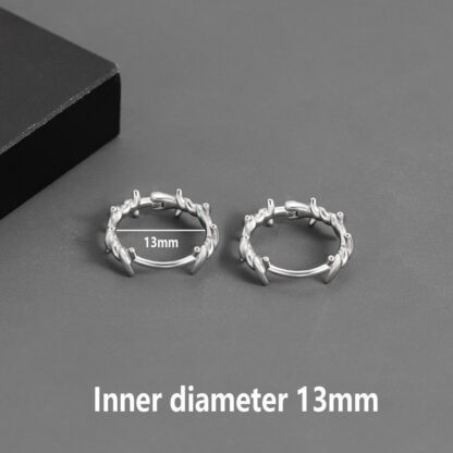 Thorns Hoop Earrings - Image 6