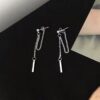 Chain Dangle Earrings - Image 2