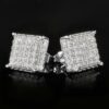 Sparkling Square Earrings - Image 3
