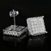 Sparkling Square Earrings - Image 5