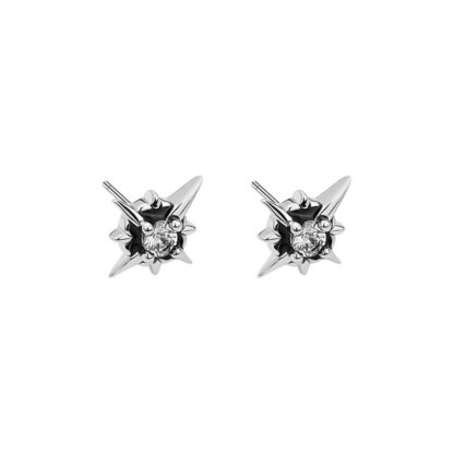Sparkling Star Stud Earrings - Image 4
