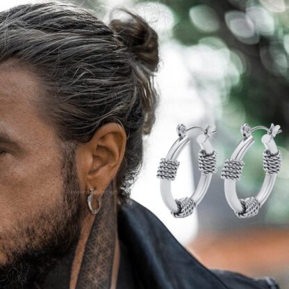 Bali Style Hoop Earrings - Image 2