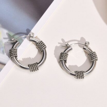 Bali Style Hoop Earrings - Image 4