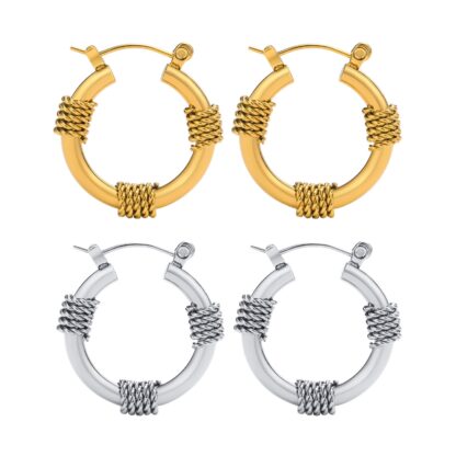Bali Style Hoop Earrings - Image 6