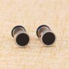 Black Hip-hop Earrings - Image 2