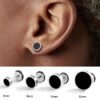 Black Hip-hop Earrings