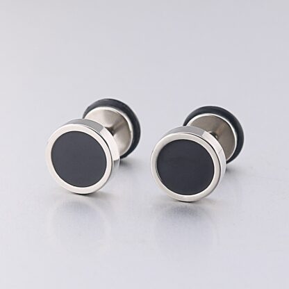 Black Hip-hop Earrings - Image 3