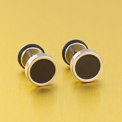 Black Hip-hop Earrings - Image 4