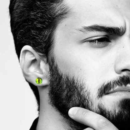 Edgy Chic Stud Earrings - Image 2