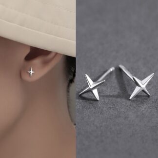 Modern Star Stud Earrings