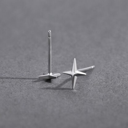 Modern Star Stud Earrings - Image 6