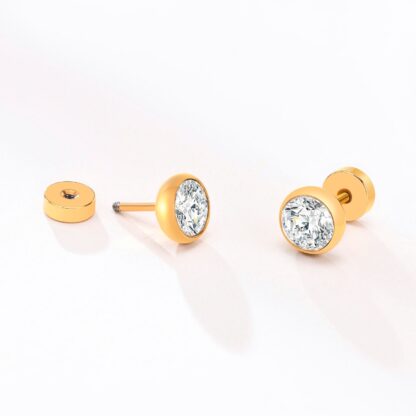 Classic Stud Earrings - Image 6