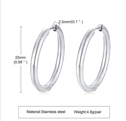 Delicate Hoop Earrings - Image 5