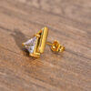 Triangle Stud Earrings - Image 12