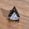 Triangle Stud Earrings - Image 7