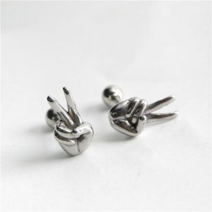 Hand Figure Earrings - Image 7