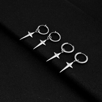 Cross Dangle Earrings - Image 4