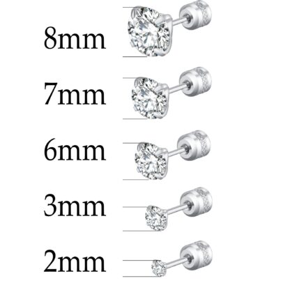 Sparking Stud Earrings - Image 3