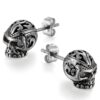 Skull Stud Earrings - Image 3