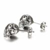 Skull Stud Earrings - Image 4