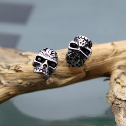 Skull Stud Earrings - Image 5