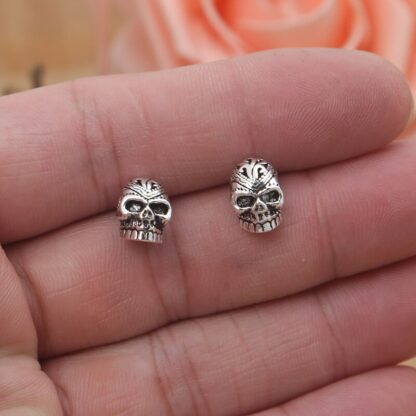 Skull Stud Earrings - Image 6