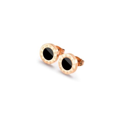 Shiny Stud Earrings - Image 2