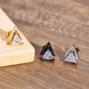 Triangle Stud Earrings - Image 6