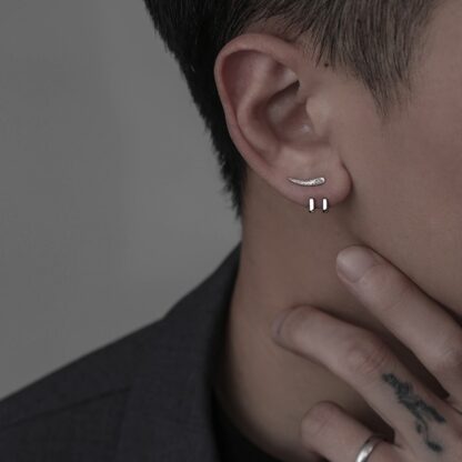 Vintage Charm Stud Earring - Image 2