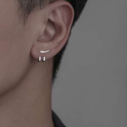 Vintage Charm Stud Earring - Image 3